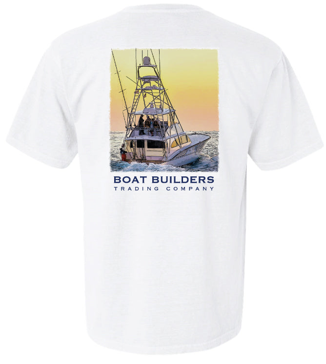 Boat Builders Trading Co. Sunrise 61' Short Sleeve Shirt