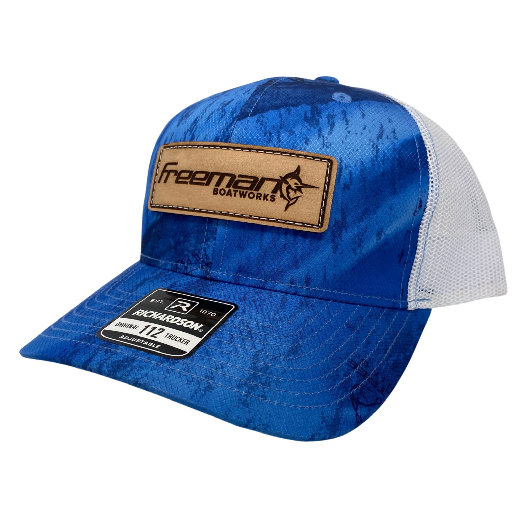 Freeman Boatworks Leather Patch Trucker - Limited Edition