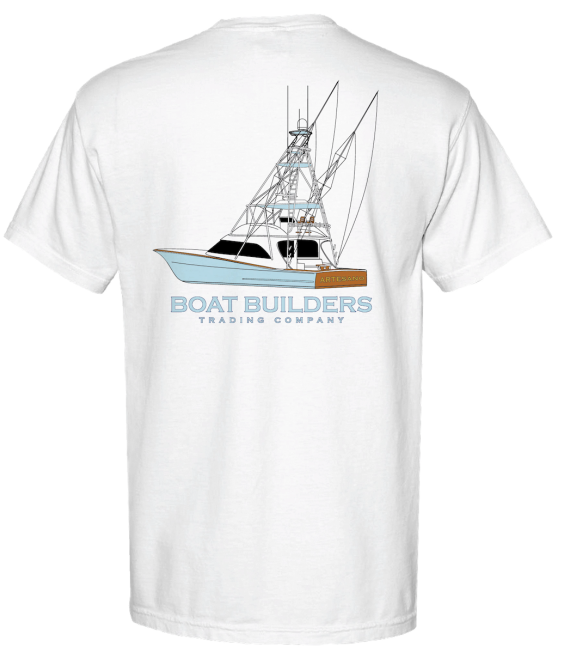 Boat Builders Trading Co Custom Sportfisher "Artesano" - Short Sleeve Tee