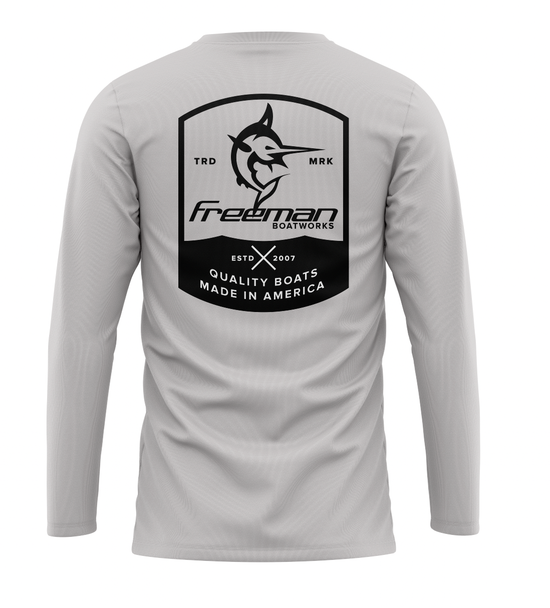 Freeman Boatworks Shield Logo Performance Shirt