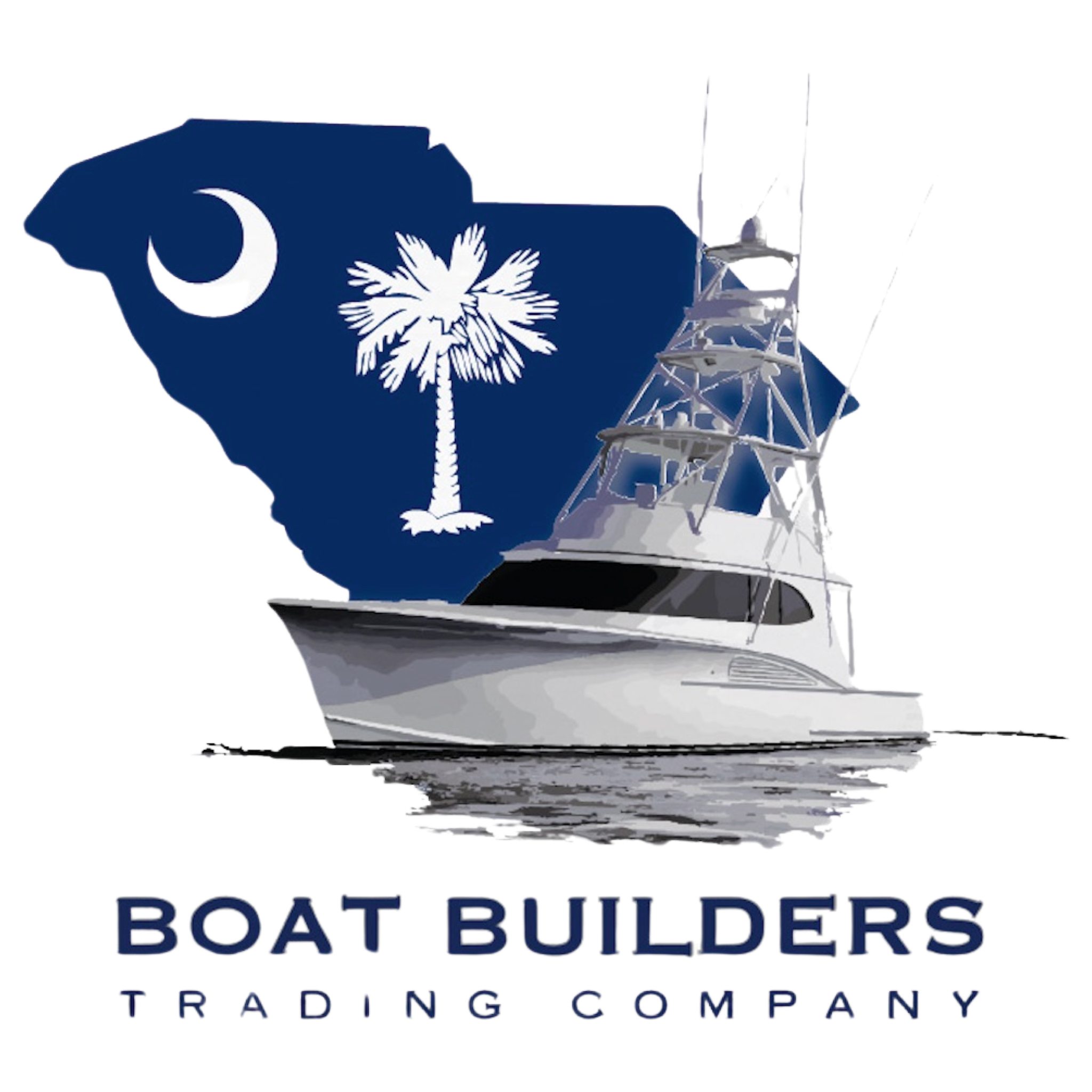 Boat Builders Trading  South Carolina Flag 58' Sportfish - LS