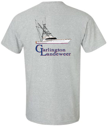 Garlington Yachts 61' Line Drawing Short Sleeve Shirt