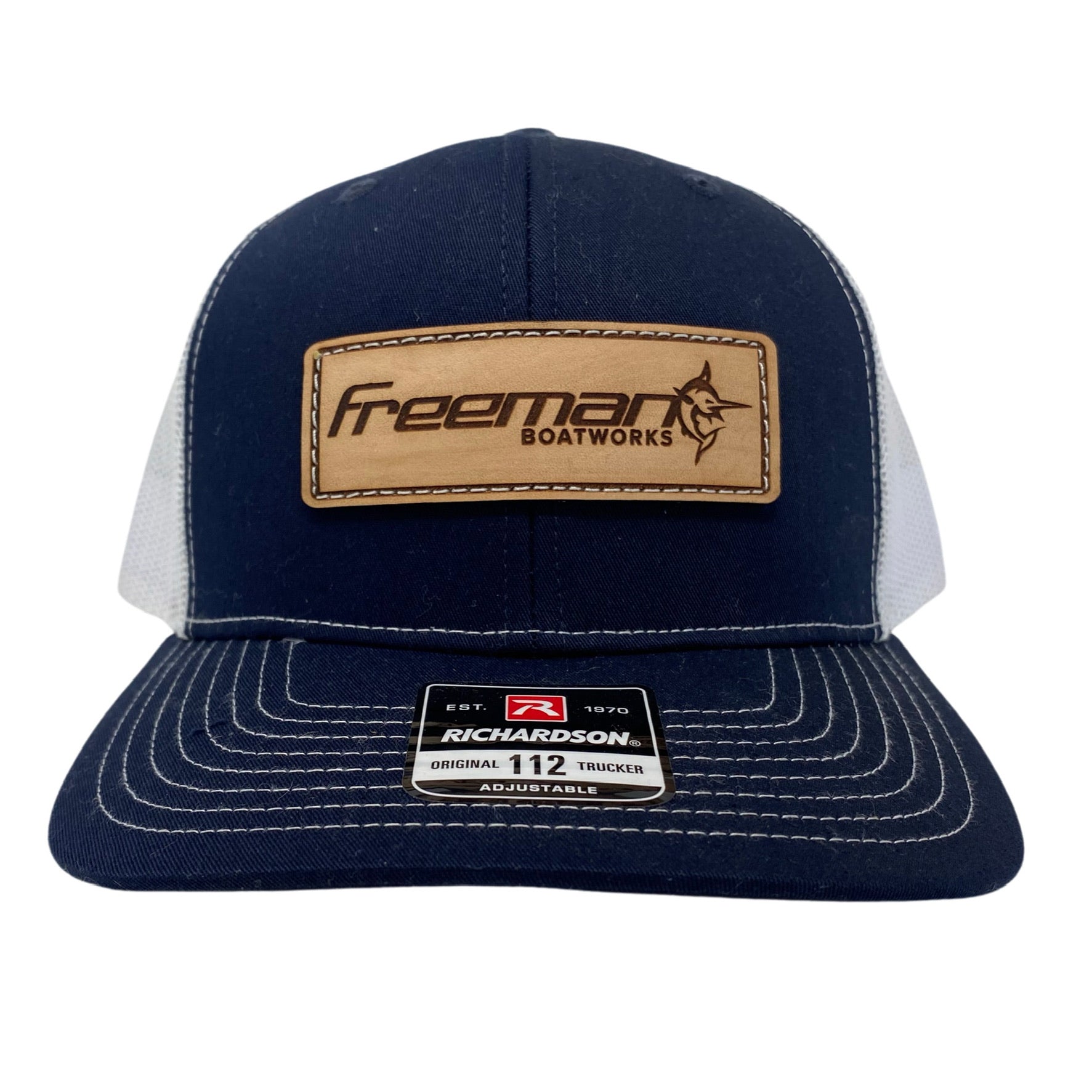 Freeman Boatworks Leather Patch Trucker - Limited Edition