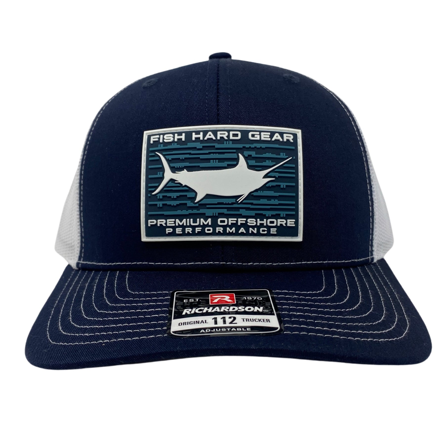 Fish Hard Gear Structured Trucker Hat - Limited Edition Rubber Patch