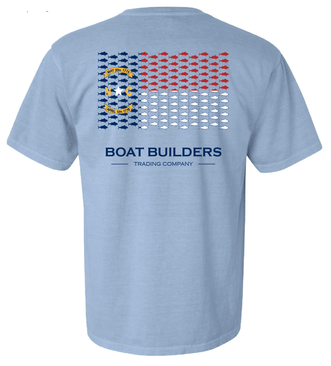 Boat Builders Trading Co. - NC Tuna Flag Short Sleeve
