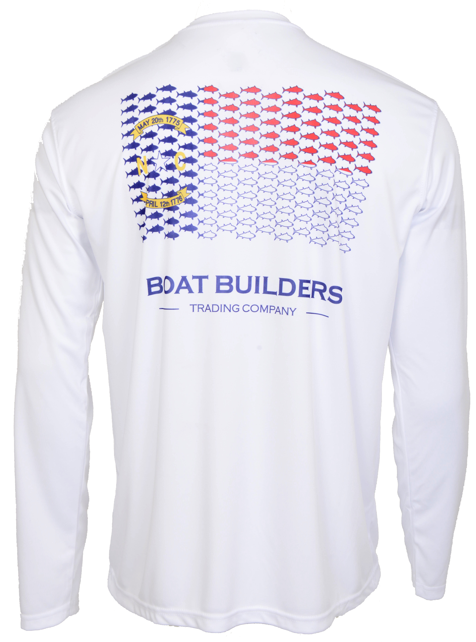 Boat Builders Trading Co. NC Tuna Flag Performance Shirt