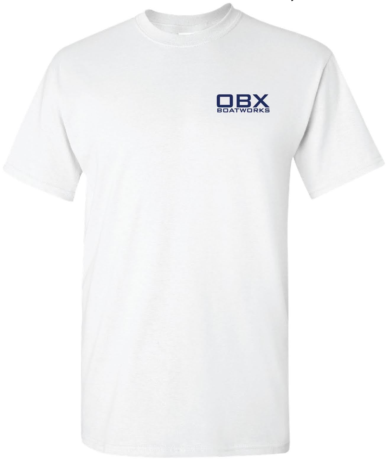 OBX Boatworks Line Drawing Short Sleeve