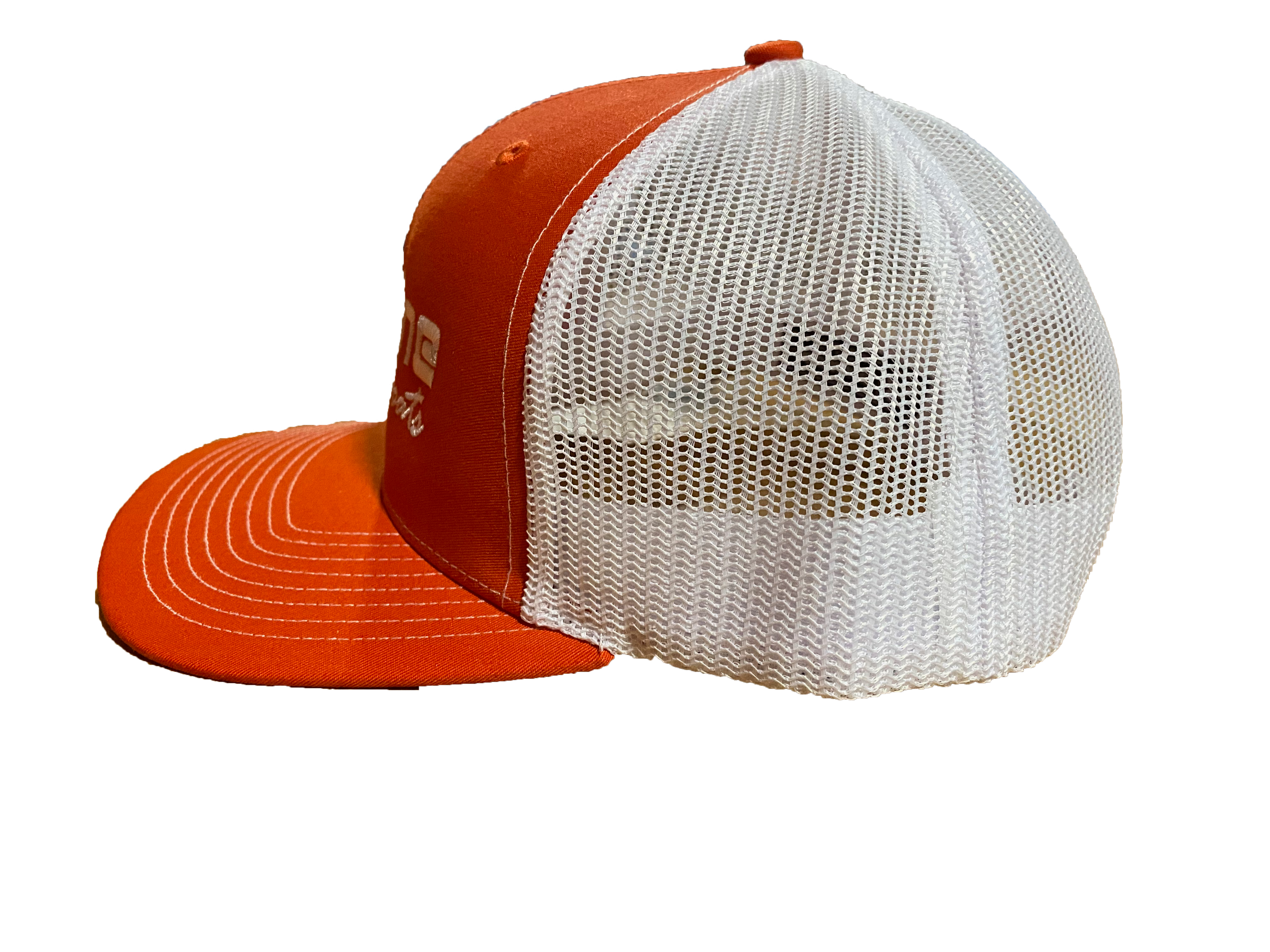 Tideline Boats Orange Trucker Hat