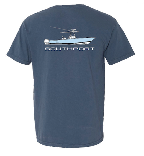 Southport Boats Custom T - Nautical Navy