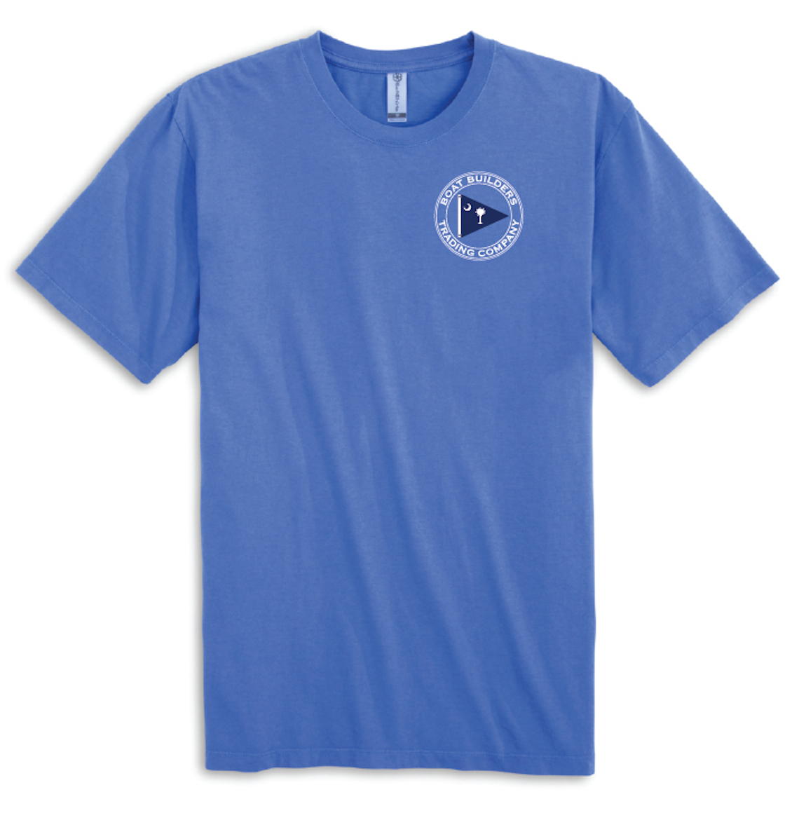 Boat Builders Trading Co. SC Tuna Flag Short Sleeve Tshirt - Blue