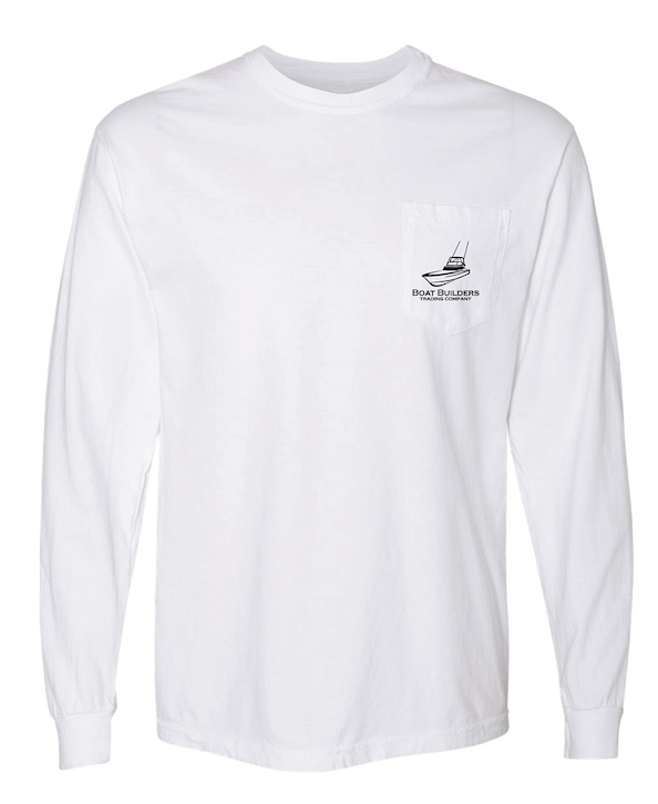 Boat Builders Trading Co. Sport Fisher Long Sleeve -  Grey Hull