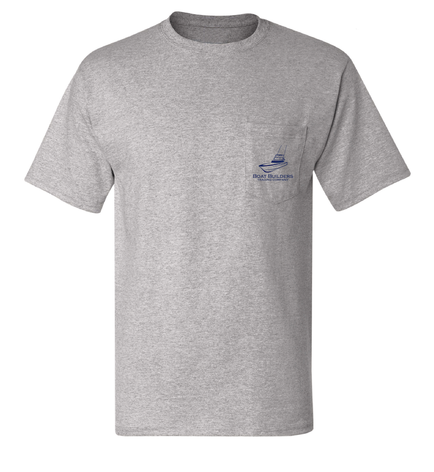 Boat Builders Trading Co. Striped Sailfish Short Sleeve Shirt