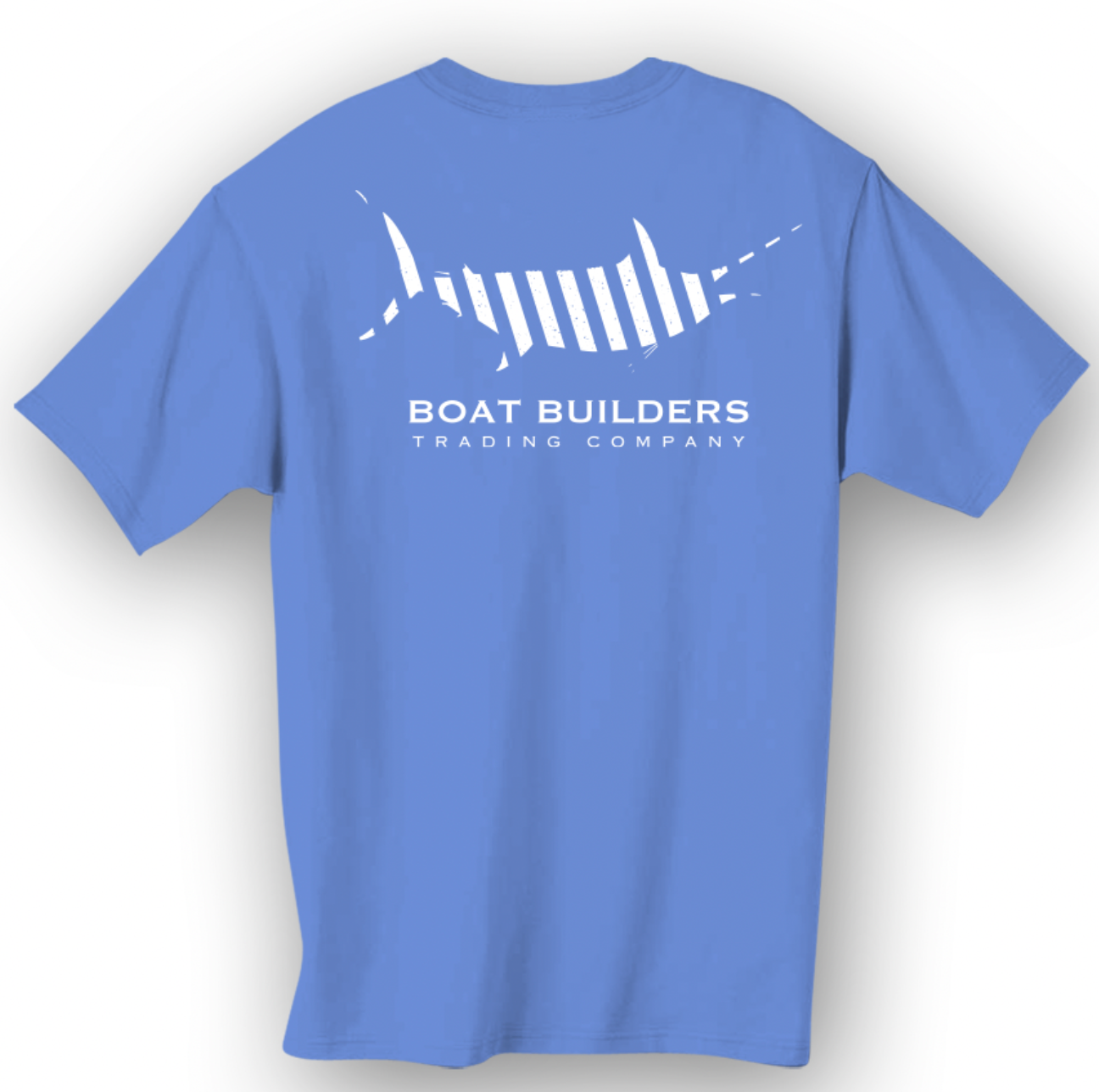 Boat Builders Trading Co. Striped Marlin Short Sleeve Shirt