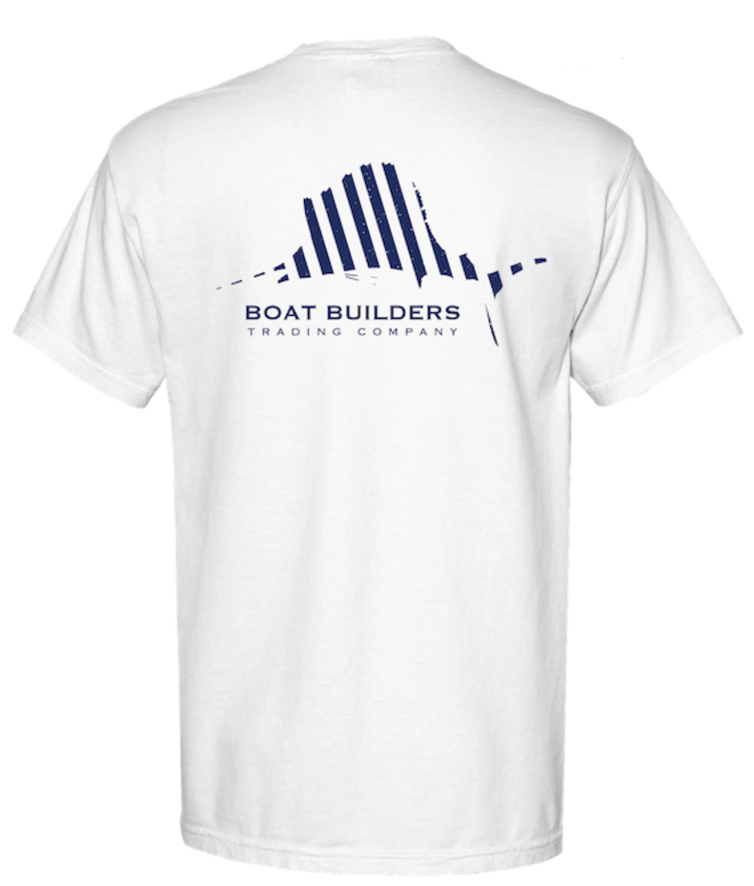 Boat Builders Trading Co. Striped Sailfish Short Sleeve Shirt