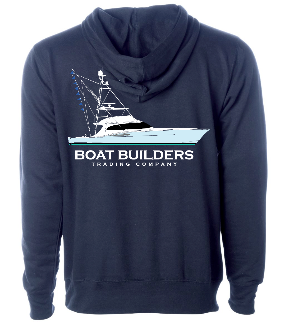 Boat Builders Trading Sweatshirt - Blue Sportfish