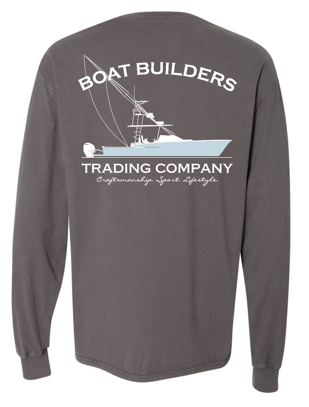 Boat Builders Trading Co. Walkaround  Long Sleeve - SeaMist