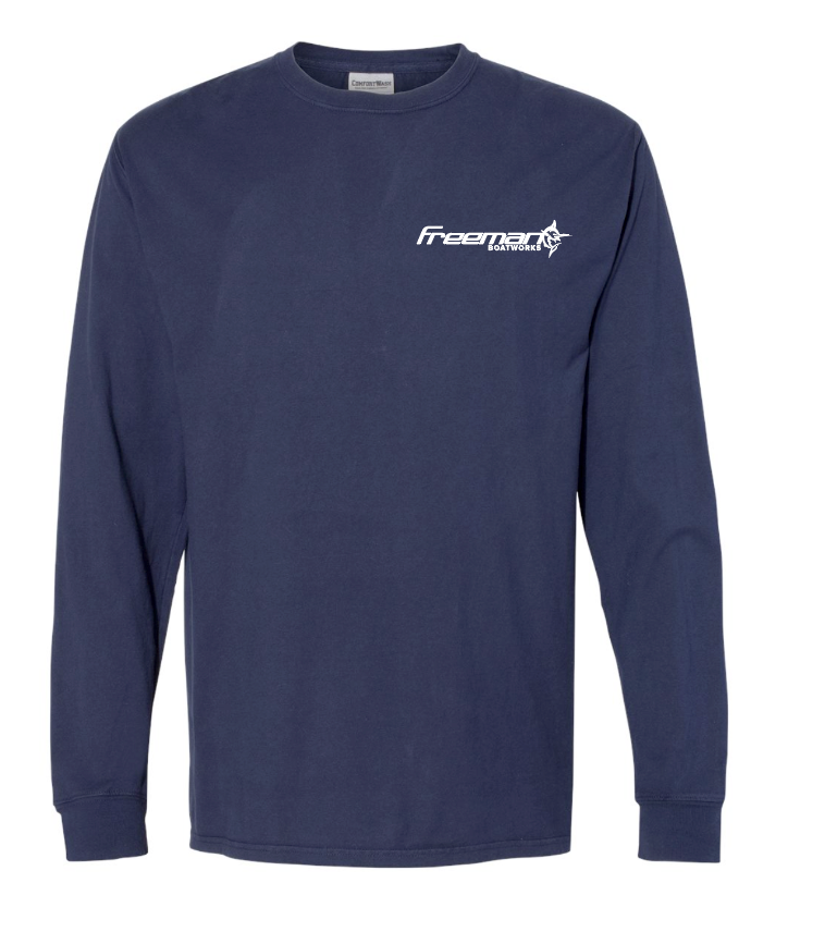 Freeman Boatworks Logo Shield Long Sleeve Shirt